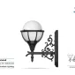 Shabtab Diamond Wall Light + Upward Rose Arm Shabtab Diamond Wall Light + Upward Rose Arm
