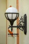Shabtab Diamond Wall Light + Upward Rose Arm Shabtab Diamond Wall Light + Upward Rose Arm