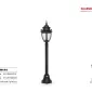 Shabtab Romena bollard light + Toranj pole Shabtab Romena bollard light + Toranj pole