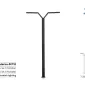 Shabtab Moderna-M710 Street Light (2.5Meters) Shabtab Moderna-M710 Street Light (2.5Meters)