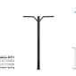 Shabtab Moderna-M711 Street Light (2Meters) Shabtab Moderna-M711 Street Light (2Meters)