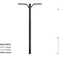 Shabtab Moderna-M711 Street Light (3Meters) Shabtab Moderna-M711 Street Light (3Meters)