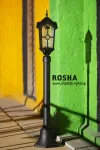 مصباح رأس الأنبوب شب تاب مودیل روشا + قاعدة ترنج  مصباح رأس الأنبوب شب تاب مودیل روشا + قاعدة ترنج